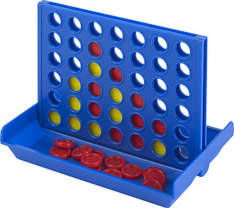 PP plastic 4-in-a-line game