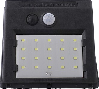 PP solar power light, black