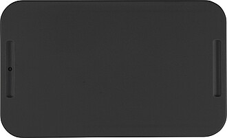 PP two-layer lunchbox Siena, black