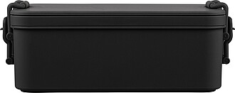 PP two-layer lunchbox Siena, black