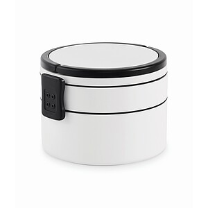 PP two-tier lunch box 950 ml, white