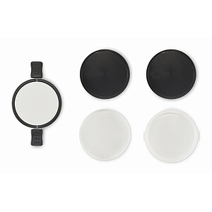 PP two-tier lunch box 950 ml, white