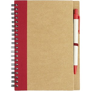Priestly notebook & BP - red