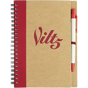 Priestly notebook & BP - red