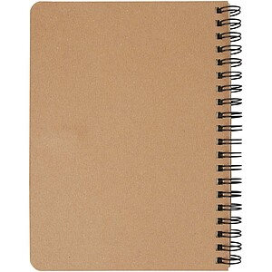 Priestly recycled notebook with pen, heather green