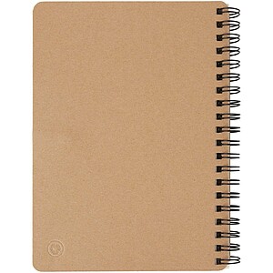 Priestly recycled notebook with pen, lilac