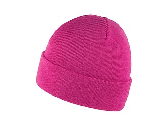 Primary band winter hat, pink