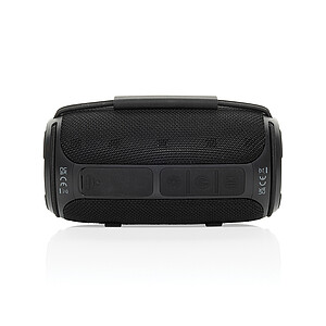 Prisma RCS recycled plastic IPX 4 waterpoof 16W speaker, black