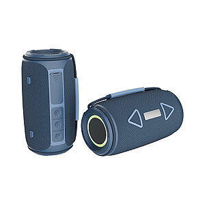 Prisma RCS recycled plastic IPX 4 waterpoof 16W speaker, blue