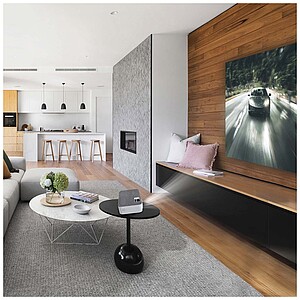 Prixton Lumiere projector, white