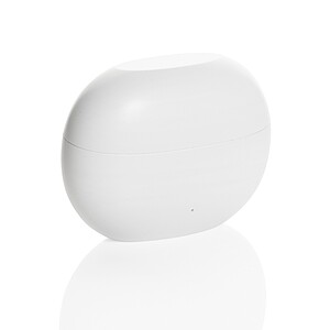 Prolink RCS recycled plastic hybrid ANC/ENC earbud, white