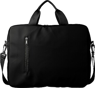 PU 15 inch laptop bag Floyd, black