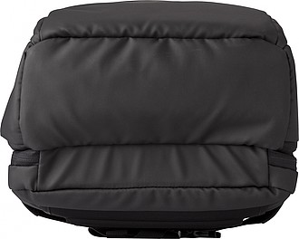 PU (600D) backpack with pockets at the front