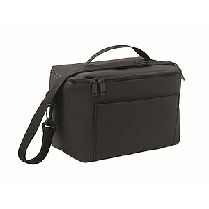 PU cooler bag, black