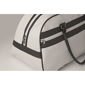 PU sports bag, white