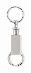 Pull apart split key ring
