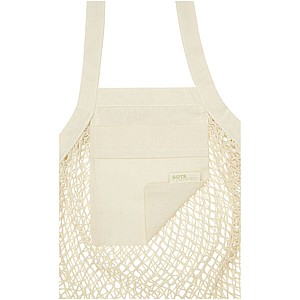 Pune 100 g/m2 GOTS organic mesh cotton tote bag