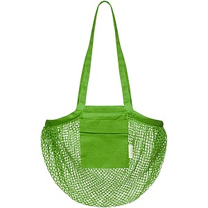 Pune 100 g/m2 GOTS organic mesh cotton tote bag
