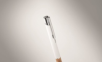 Push button aluminium pen
