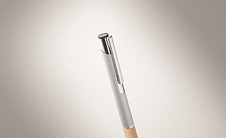 Push button aluminium pen