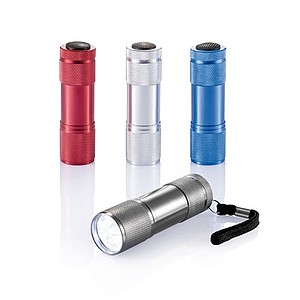 Quattro aluminium torch, red