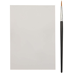 Quell colouring book and water brush pen set