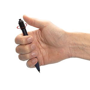 Quill GRS certified RABS anti stress/ stress relief pen, black