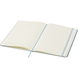 Ramona A5 cotton notebook, light blue