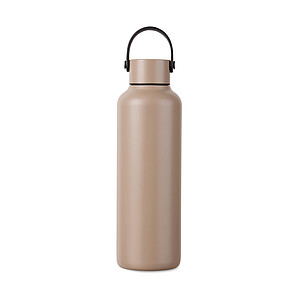 RCS recycled bottle 600 ml, greige