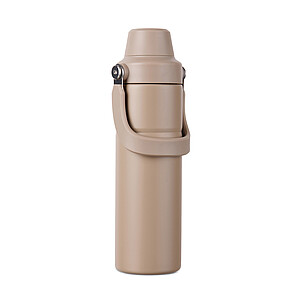 RCS recycled bottle 600 ml, greige