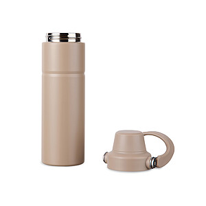 RCS recycled bottle 600 ml, greige