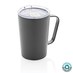 RCS Recycled stainless steel modern vacuum mug with lid