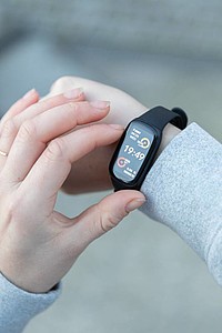 RCS recycled TPU activity watch 1.47 screen with HR