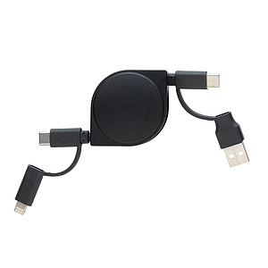 RCS standard recycled plastic and TPE 6 in 1 cable