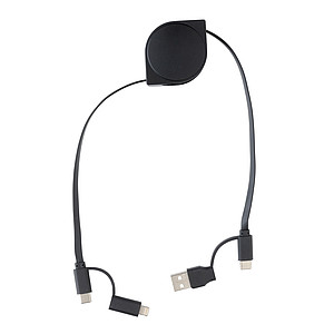 RCS standard recycled plastic and TPE 6 in 1 cable
