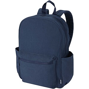 Recanvas 15.6” GRS recycled city backpack 16L, navy