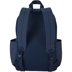 Recanvas 15.6” GRS recycled city backpack 16L, navy
