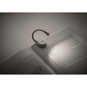 Rechargeable book light, white