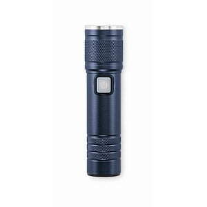 Rechargeable COB light torch, french navy