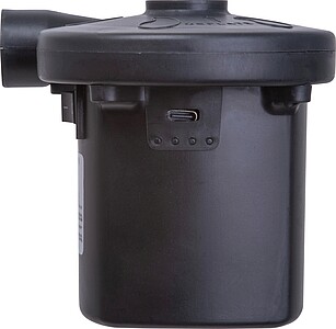 Rechargeable electric pump, black