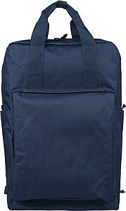 Recycled (900D) polyester backpack Amalia, blue