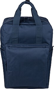 Recycled (900D) polyester backpack Amalia, blue