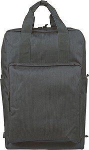Recycled (900D) polyester backpack Amalia, grey