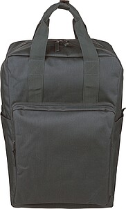 Recycled (900D) polyester backpack Amalia, grey