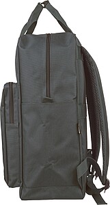 Recycled (900D) polyester backpack Amalia, grey