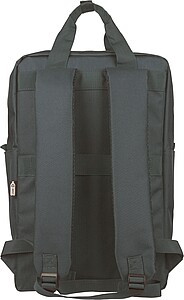 Recycled (900D) polyester backpack Amalia, grey