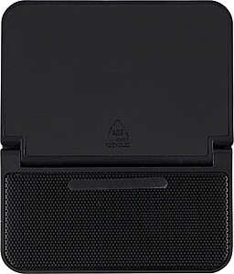 Recycled ABS 3-in-1 wireless charger Elias, black