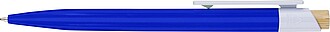 Recycled ABS ballpen Zian, cobalt blue