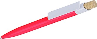 Recycled ABS ballpen Zian, red