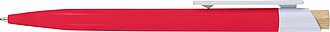 Recycled ABS ballpen Zian, red